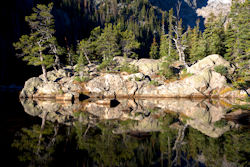 Lake reflections